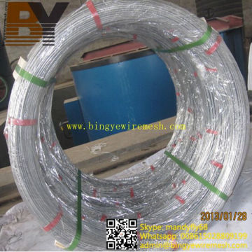 Arame Oval Galvanizado Quente Quente de Alta Qualidade